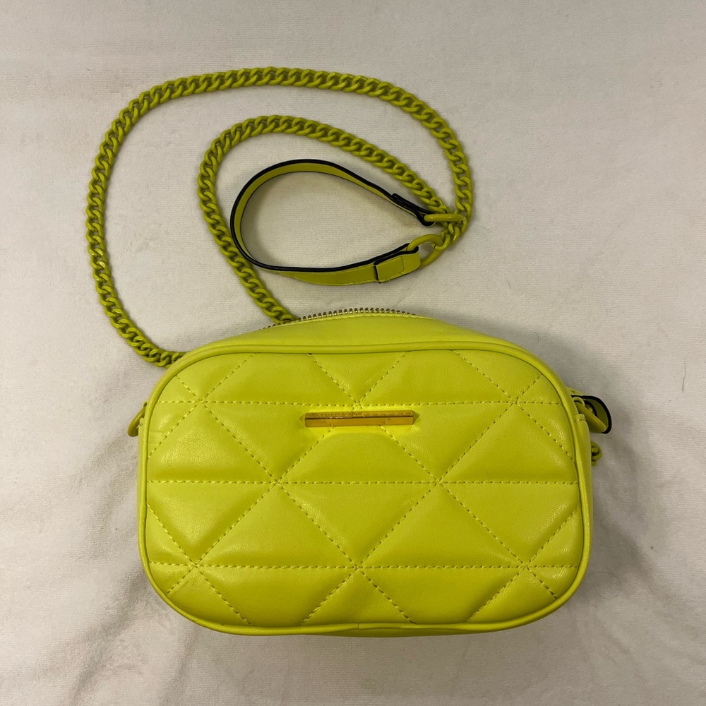 Call It Spring Neon Quilted Crossbody Bag
